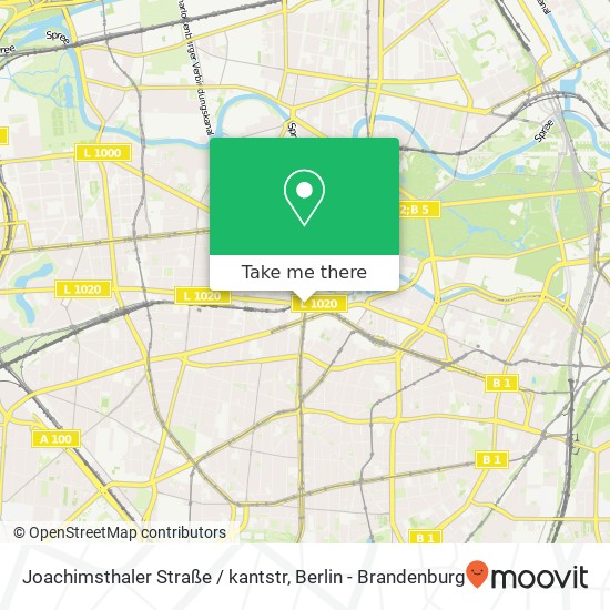 Joachimsthaler Straße / kantstr, Charlottenburg, 10623 Berlin map