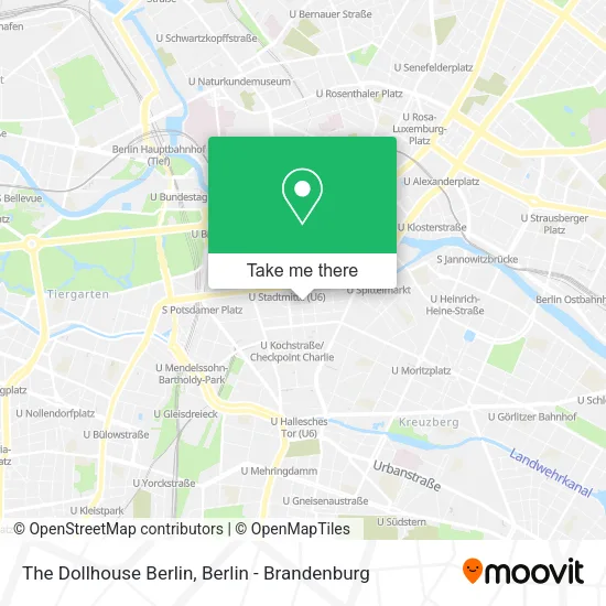 Карта The Dollhouse Berlin