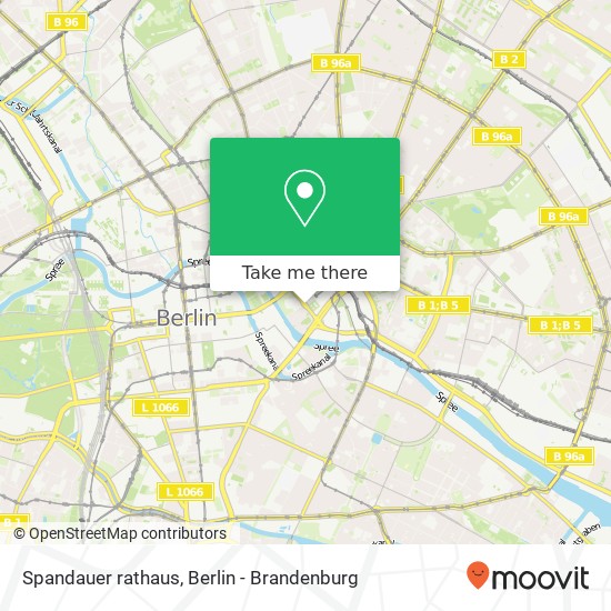 Spandauer rathaus, Mitte, 10178 Berlin map