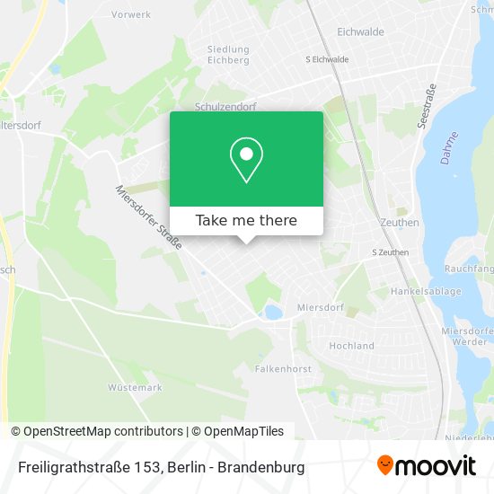 Карта Freiligrathstraße 153