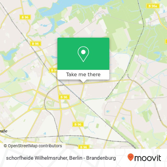 schorfheide Wilhelmsruher, Märkisches Viertel, 13439 Berlin map