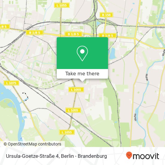 Ursula-Goetze-Straße 4, Karlshorst, 10318 Berlin map