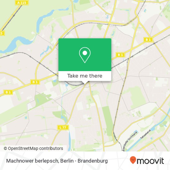 Machnower berlepsch, Zehlendorf, 14165 Berlin map