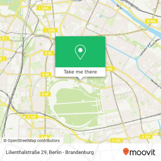 Lilienthalstraße 29, Neukölln, 10965 Berlin map