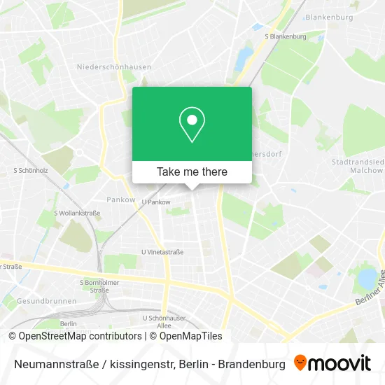 Карта Neumannstraße / kissingenstr