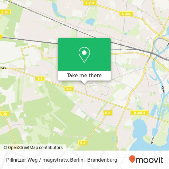 Pillnitzer Weg / magistrats, Staaken, 13593 Berlin map