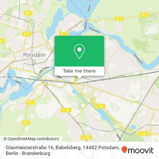 Glasmeisterstraße 16, Babelsberg, 14482 Potsdam map