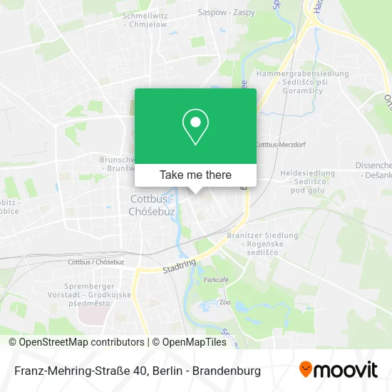 Карта Franz-Mehring-Straße 40