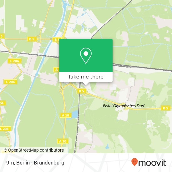 9m, 109, Alter Spandauer Weg 1 / 9m, 14641 Wustermark, Deutschland map