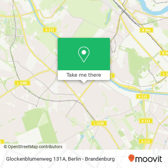 Glockenblumenweg 131A map