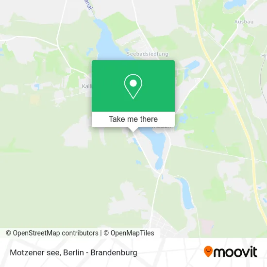 Карта Motzener see