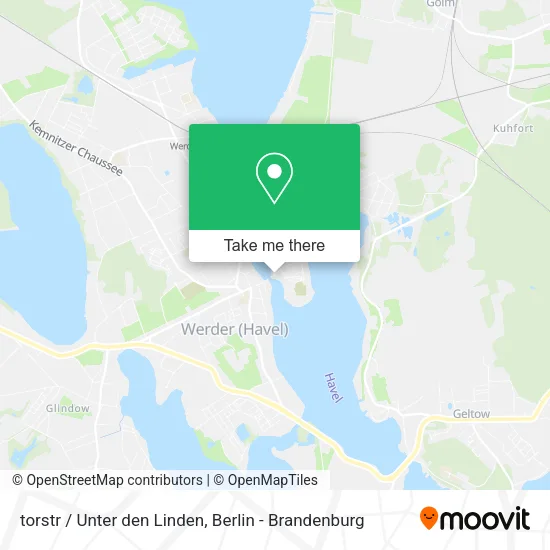 torstr / Unter den Linden map