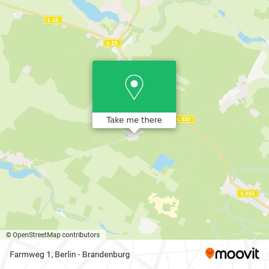 Farmweg 1 map