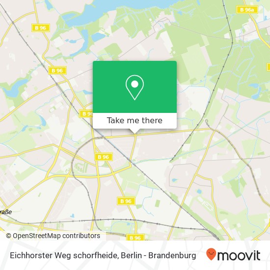 Eichhorster Weg schorfheide, Märkisches Viertel, 13439 Berlin map