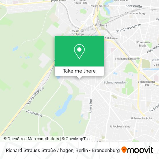 Richard Strauss Straße / hagen map