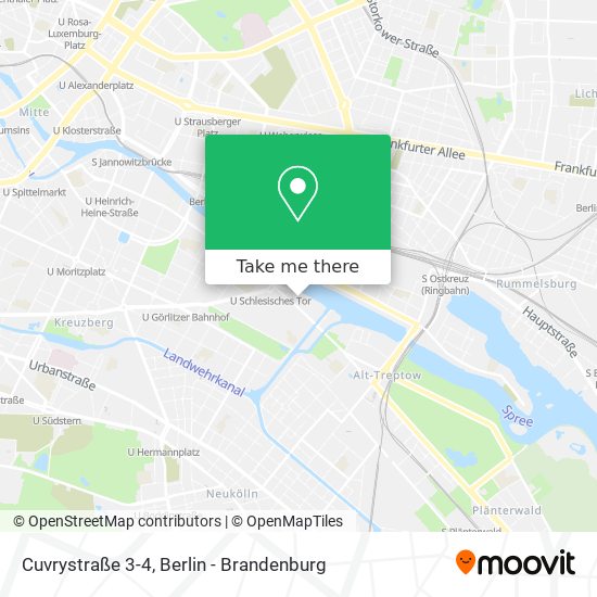 Cuvrystraße 3-4 map
