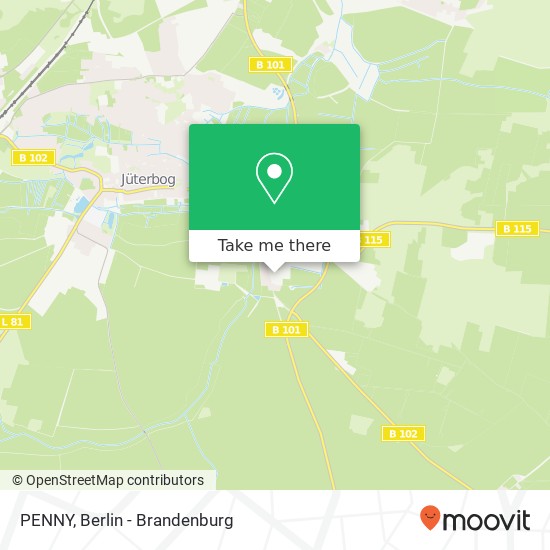 PENNY, Herzberger Straße 37 map