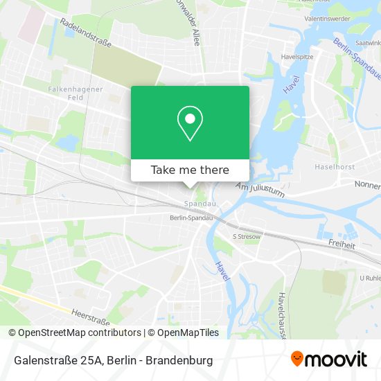 Galenstraße 25A map