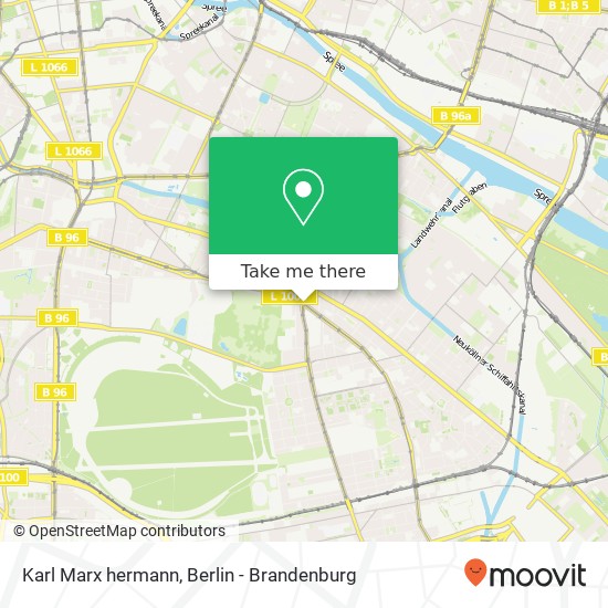 Карта Karl Marx hermann, Neukölln, 10967 Berlin