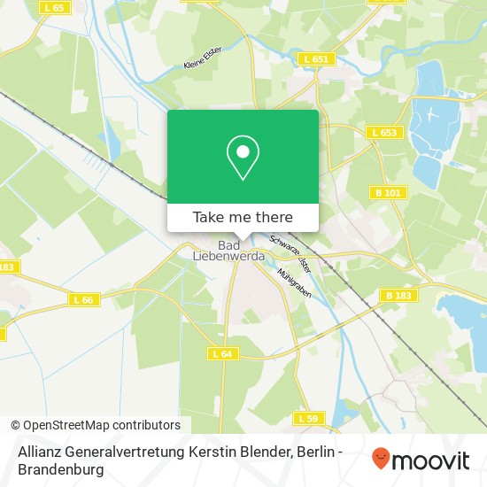 Allianz Generalvertretung Kerstin Blender, Bahnhofstraße 8 map