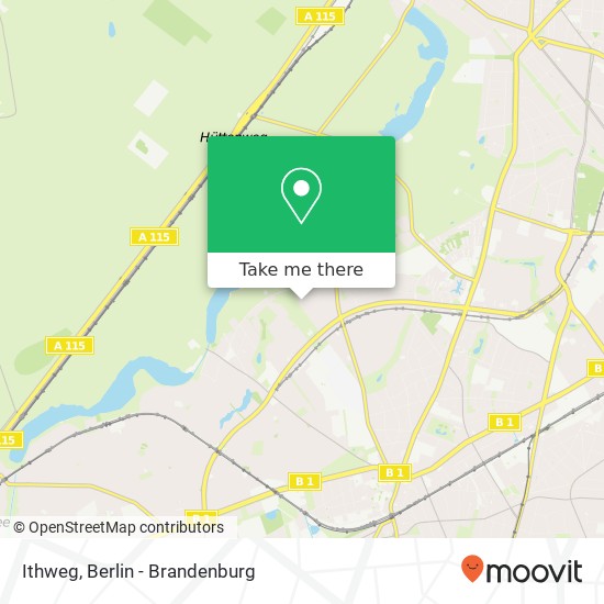 Ithweg, Ithweg, 14163 Berlin, Deutschland map