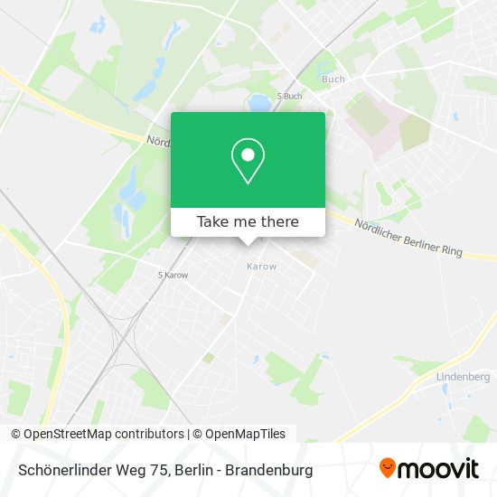 Schönerlinder Weg 75 map