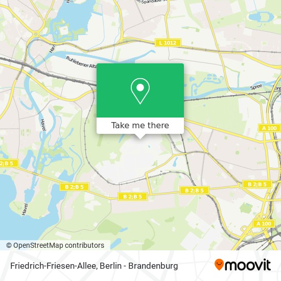 Friedrich-Friesen-Allee map