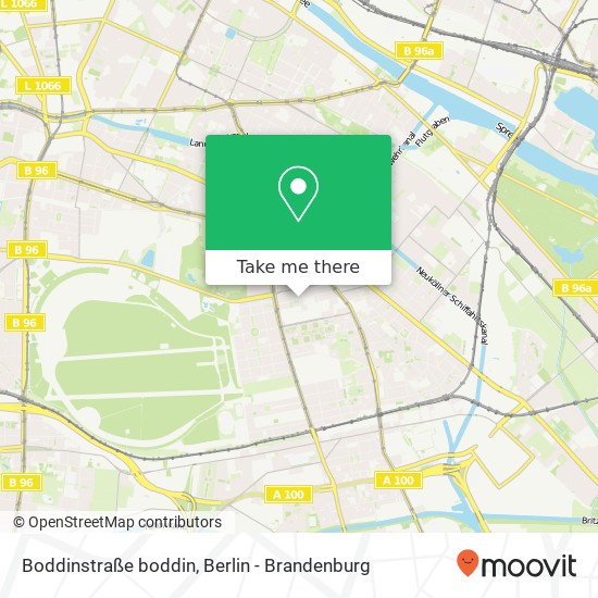 Boddinstraße boddin, Neukölln, 12053 Berlin map