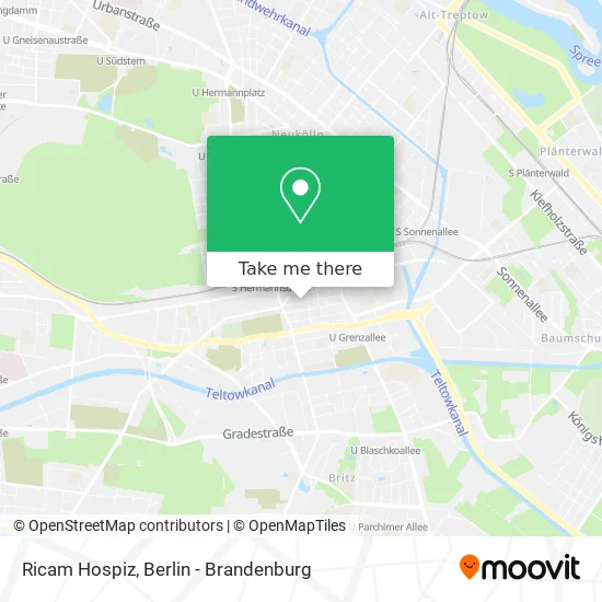 Карта Ricam Hospiz