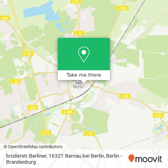 brüderstr Berliner, 16321 Bernau bei Berlin map