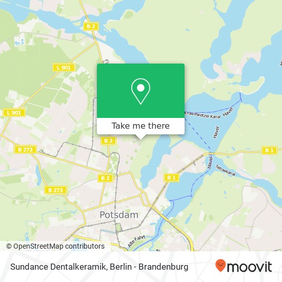 Sundance Dentalkeramik, Am Neuen Garten 32 map