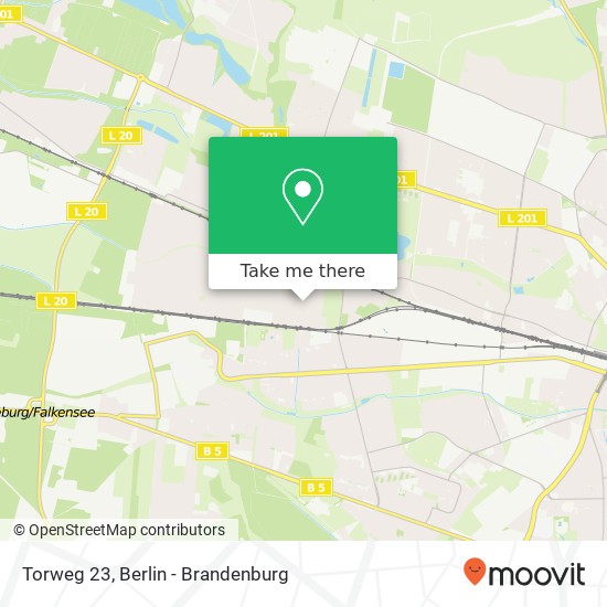 Torweg 23, Staaken, 13591 Berlin map