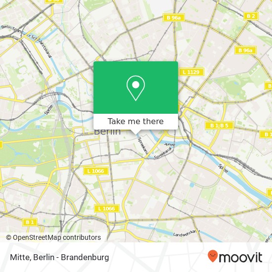 Mitte map