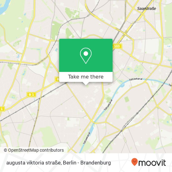 augusta viktoria straße, Lichterfelde, 12203 Berlin map