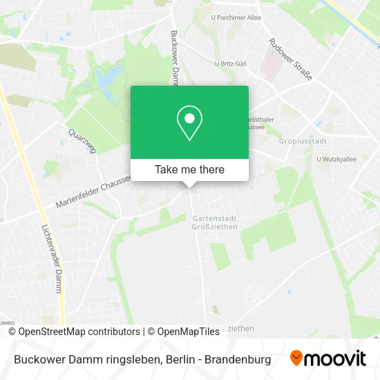 Карта Buckower Damm ringsleben