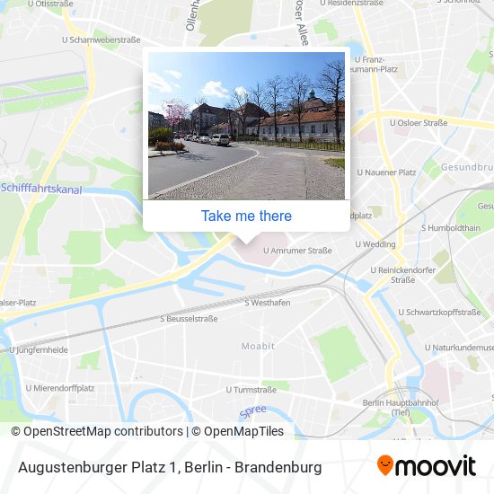 Augustenburger Platz 1 map