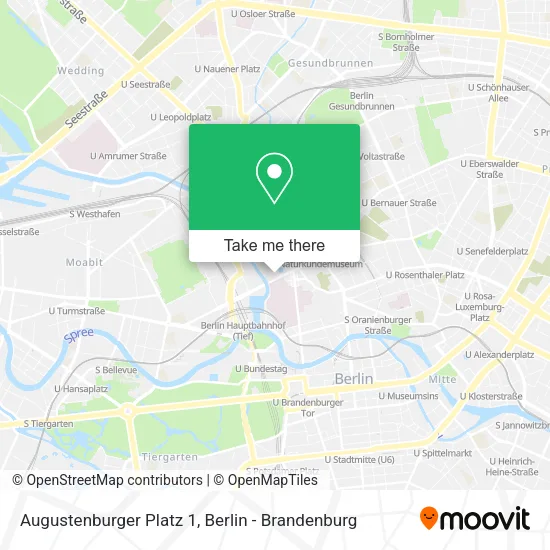 Карта Augustenburger Platz 1