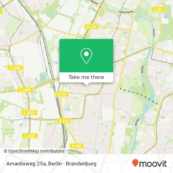 Amanlisweg 25a, Marzahn, 12685 Berlin map