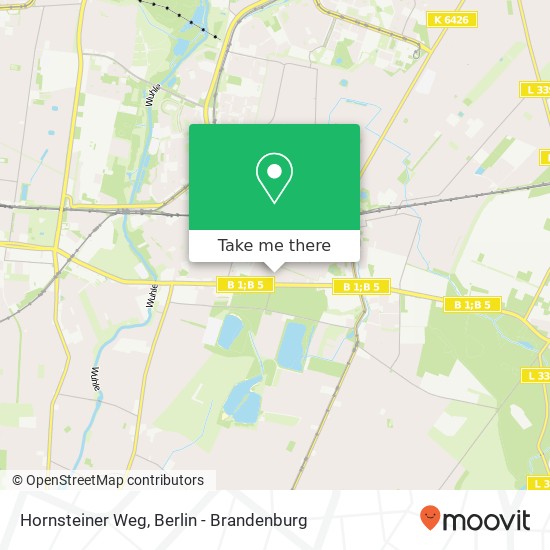 Hornsteiner Weg, Mahlsdorf, 12621 Berlin map