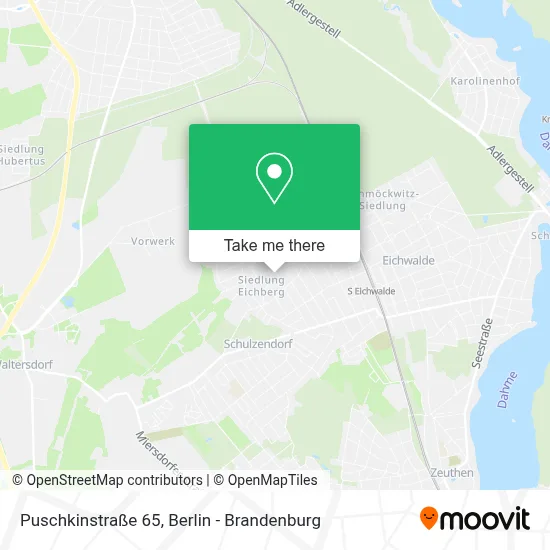 Puschkinstraße 65 map