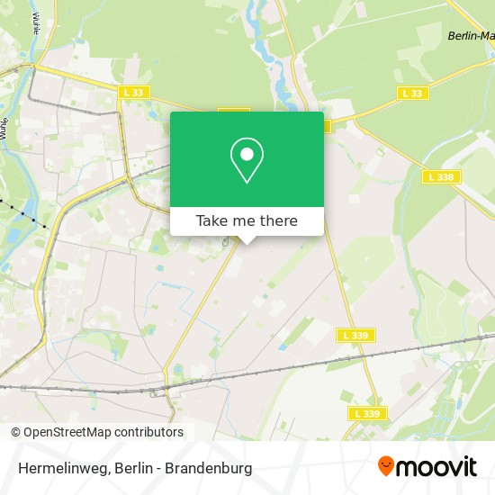 Hermelinweg map