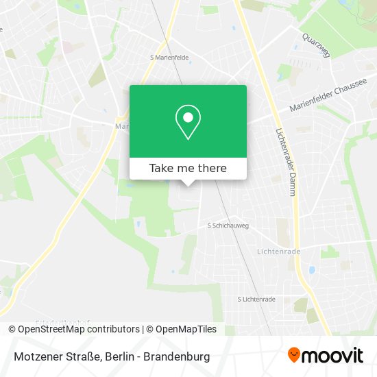 Motzener Straße map