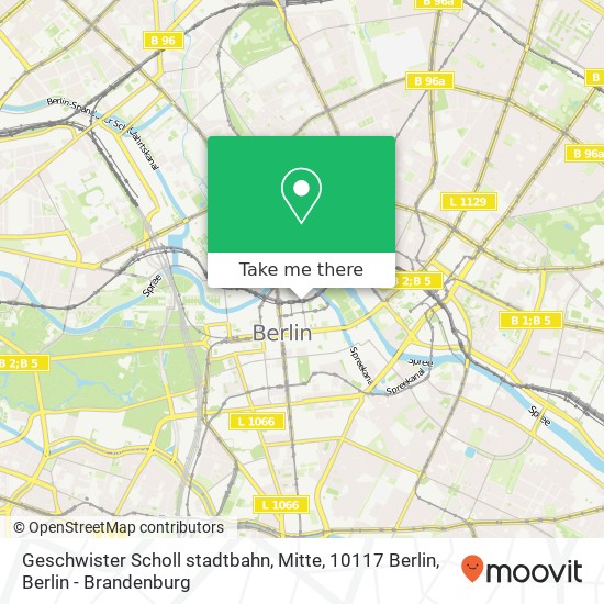 Geschwister Scholl stadtbahn, Mitte, 10117 Berlin map