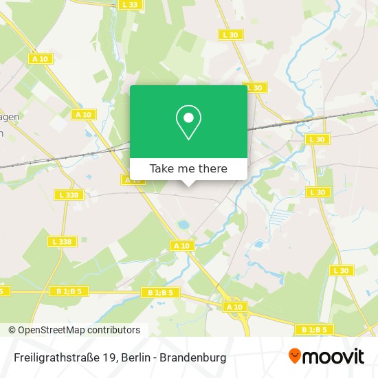 Карта Freiligrathstraße 19
