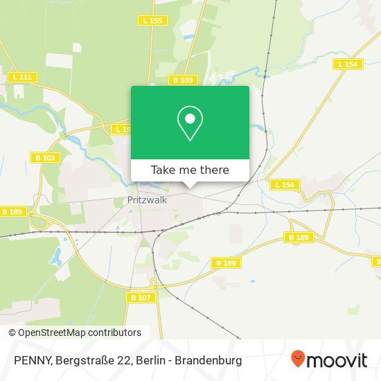 PENNY, Bergstraße 22 map