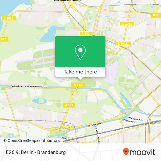 E26 9, Tegel, 13405 Berlin map