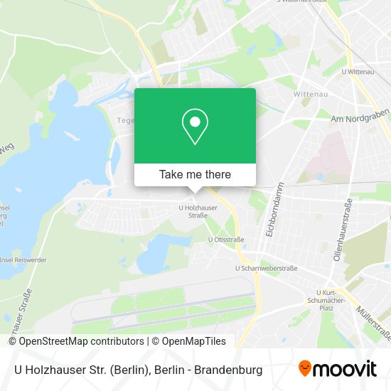 Карта U Holzhauser Str. (Berlin)