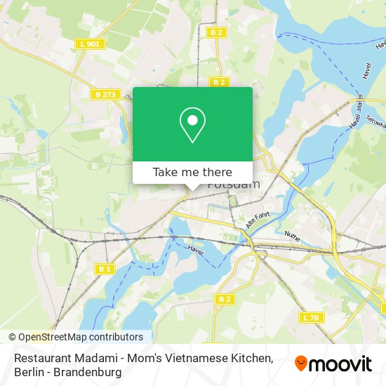 Restaurant Madami - Mom's Vietnamese Kitchen map