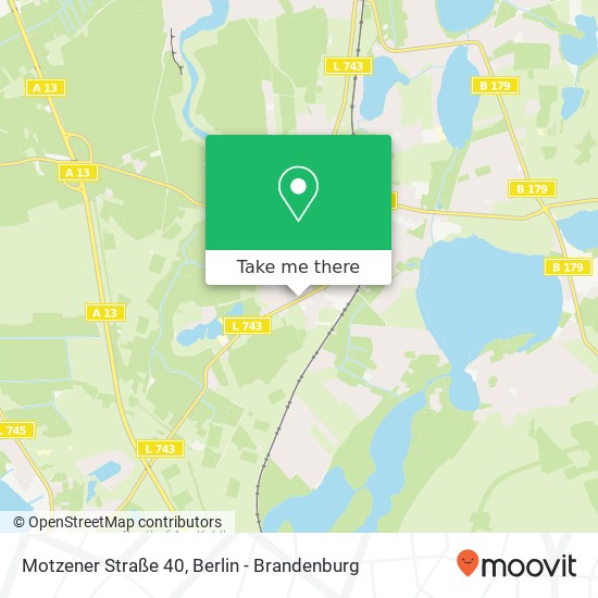 Motzener Straße 40, 15741 Bestensee map