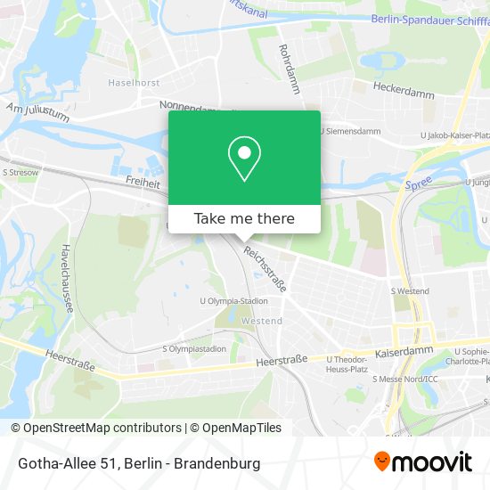 Gotha-Allee 51 map